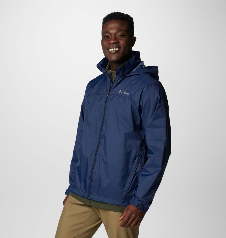 Men's Glennaker Lake II Rain Jacket - Tall, Color: Collegiate Navy, image 4
