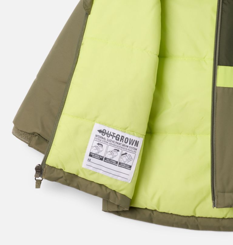 Toddler Valley Runner II Jacket, Color: Stone Green, Greenscape, Voltage, image 3
