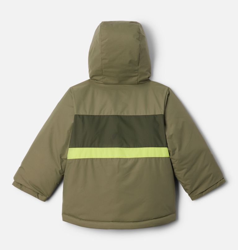Toddler Valley Runner II Jacket, Color: Stone Green, Greenscape, Voltage, image 2