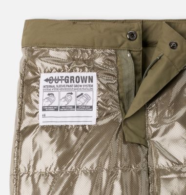 Youth Bugaboo III Waterproof Ski Trousers, Color: Stone Green, image 3