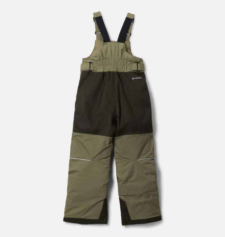 Kids' Adventure Ride II Bib, Color: Stone Green, Greenscape, image 2