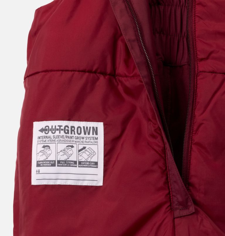 Kids' Adventure Ride II Bib, Color: Rich Wine, image 3