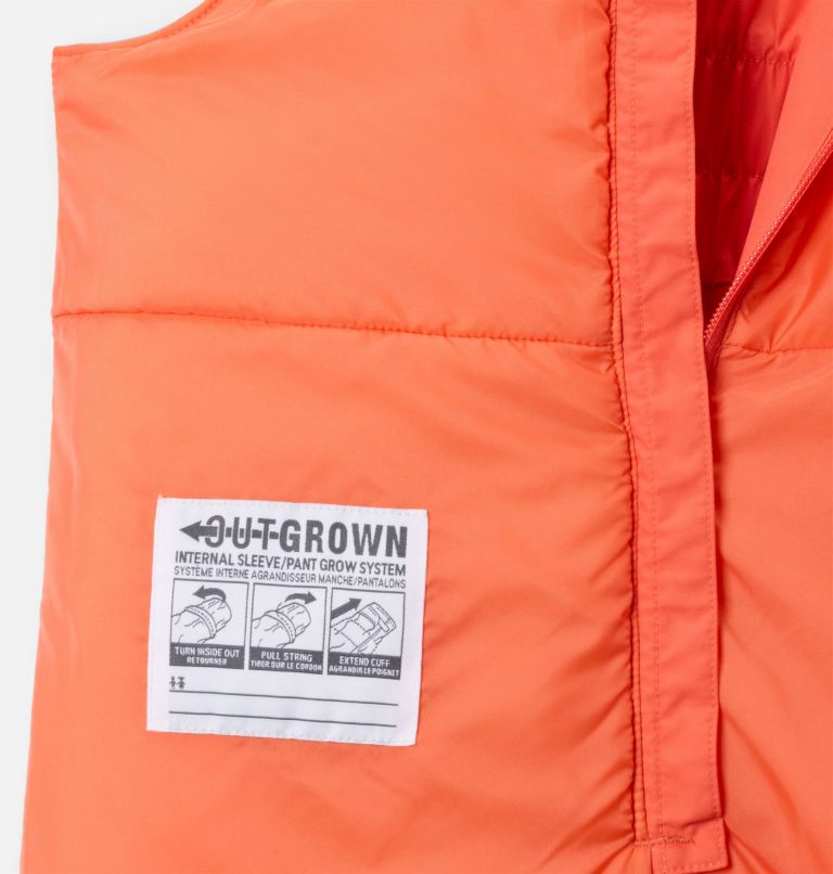 Kids' Adventure Ride II Bib, Color: Zing, image 3