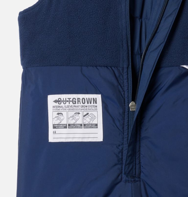 Kids' Snowslope III Bib, Color: Collegiate Navy, image 3