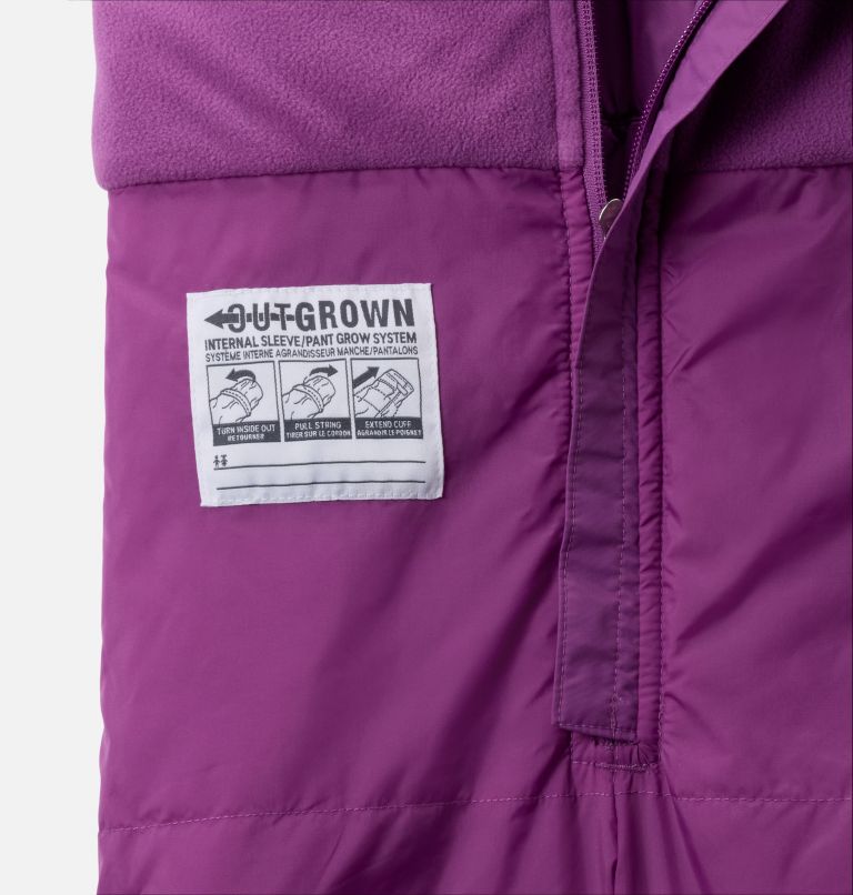 Kids' Snowslope III Bib, Color: Razzle, image 3