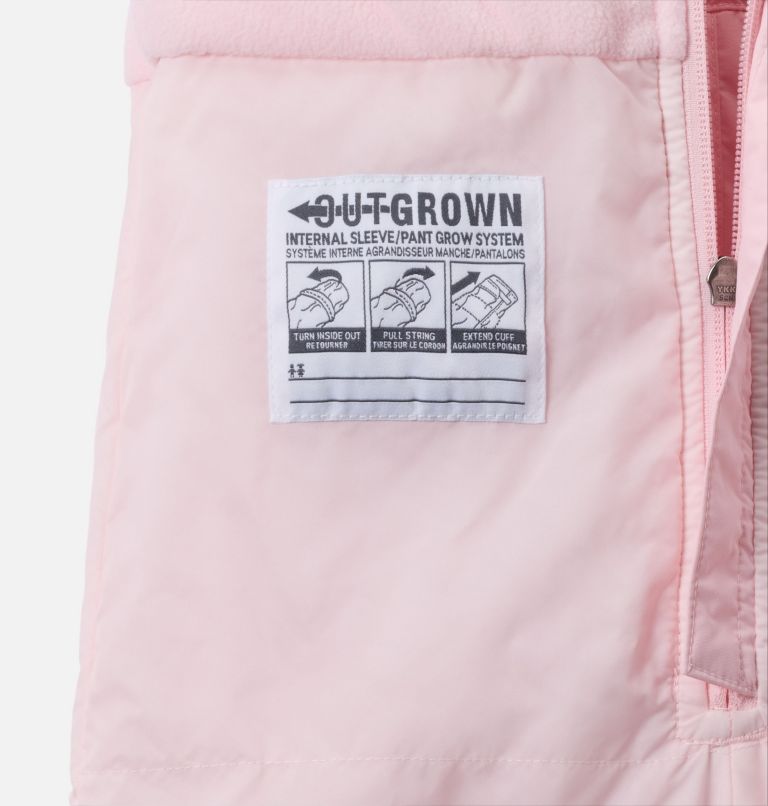 Kids' Snowslope III Bib, Color: Satin Pink, image 3