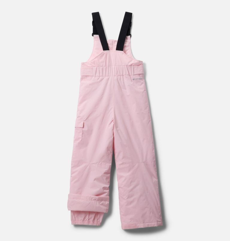 Kids' Snowslope III Bib, Color: Satin Pink, image 2