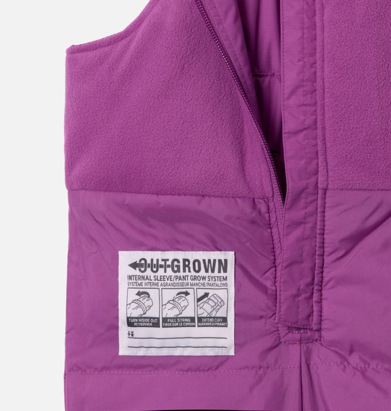 Toddler Snowslope III Bib, Color: Razzle, image 3