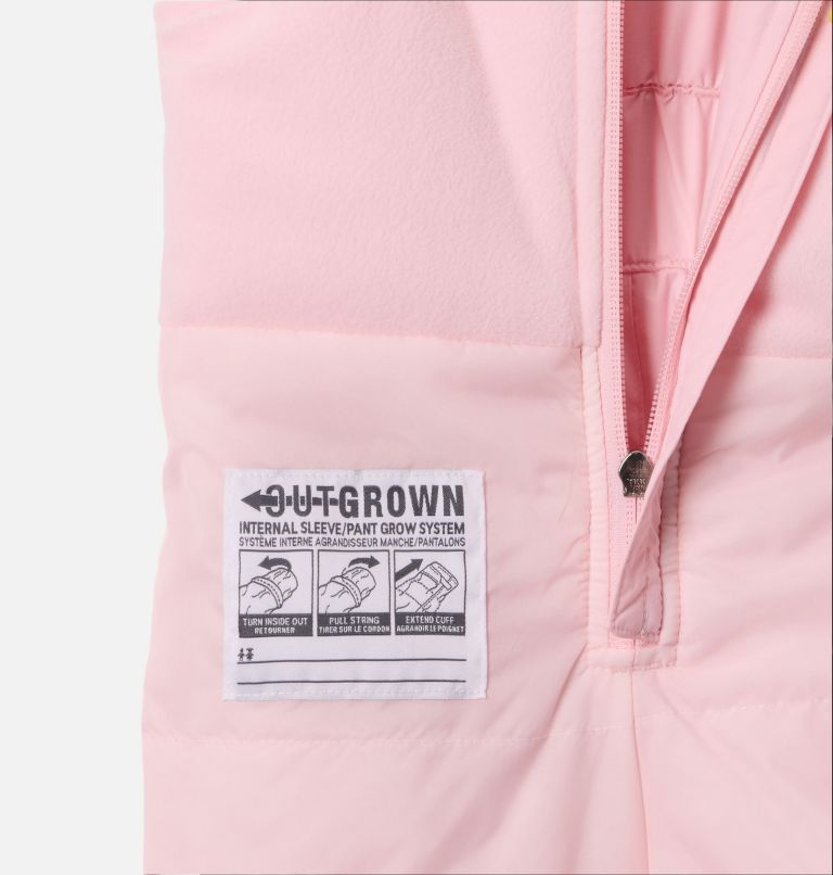 Toddler Snowslope III Bib, Color: Satin Pink, image 3