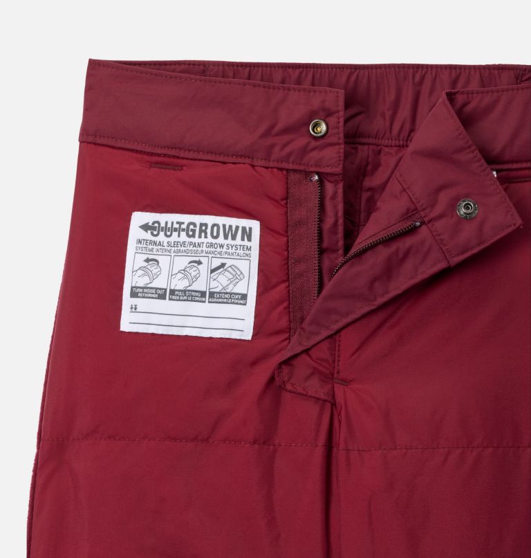 Boys' Ice Slope III Pants, Color: Rich Wine, image 3