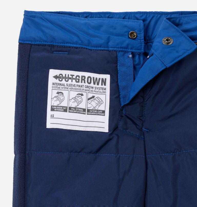 Boys' Toddler Ice Slope III Pants, Color: Mountain Blue, image 3