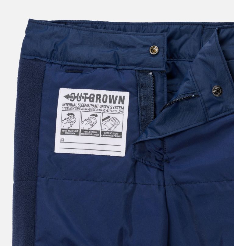 Boys' Toddler Ice Slope III Pants, Color: Collegiate Navy, image 3