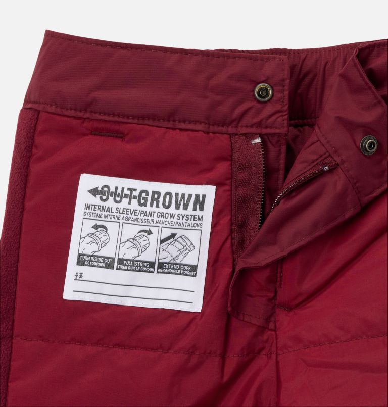 Boys' Toddler Ice Slope III Pants, Color: Rich Wine, image 3