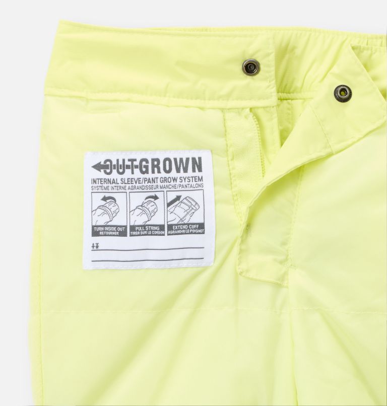 Boys' Toddler Ice Slope III Pants, Color: Neon Light, image 3