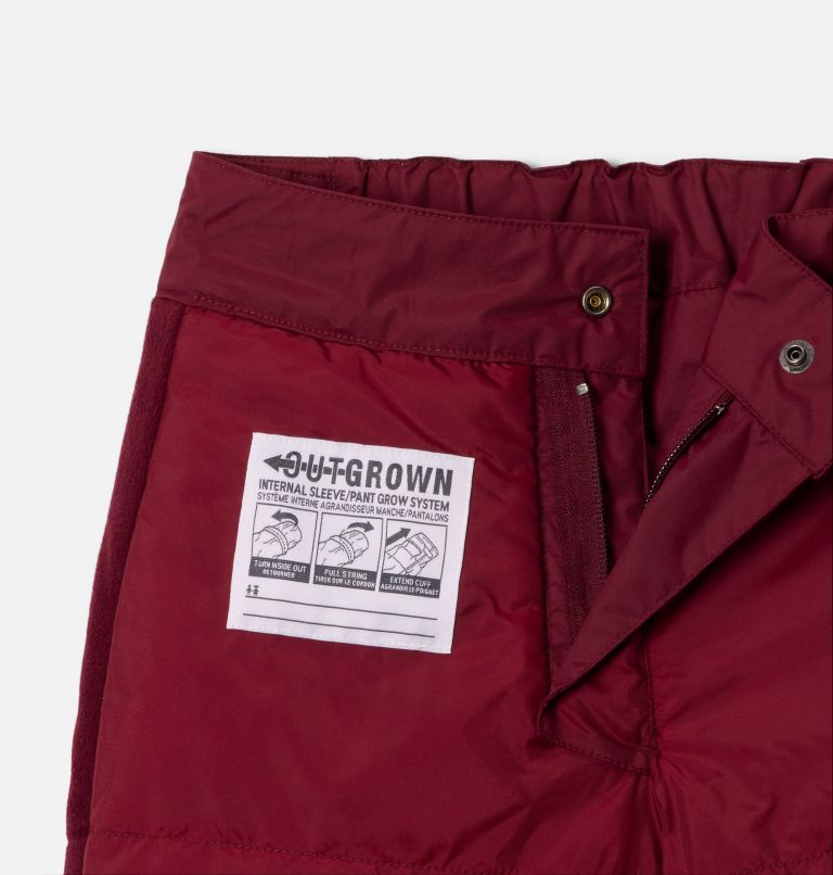 Girls' Starchaser Peak III Pants, Color: Rich Wine, image 3