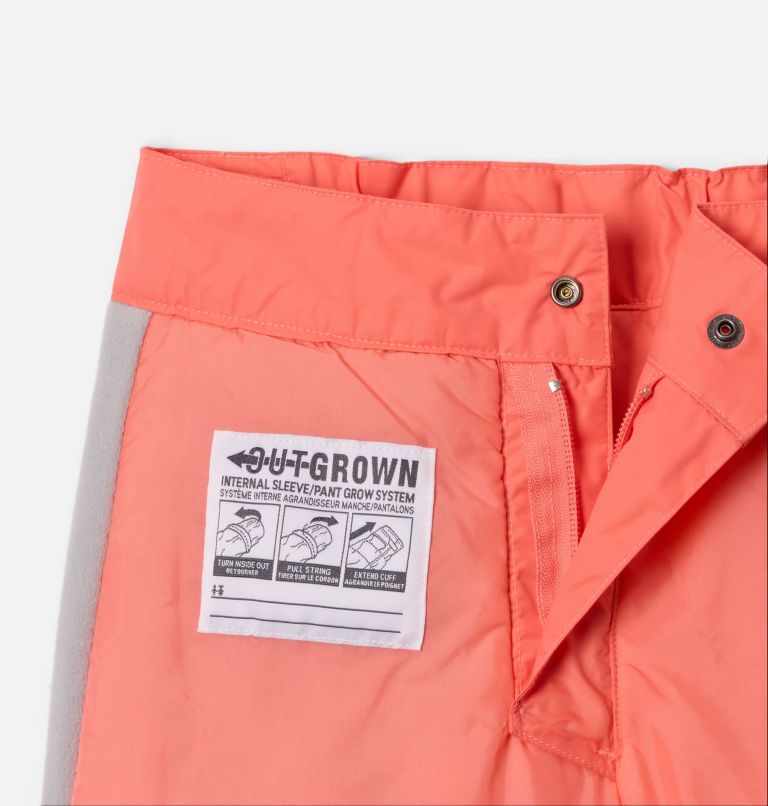 Girls' Starchaser Peak III Pants, Color: Hot Coral, image 3