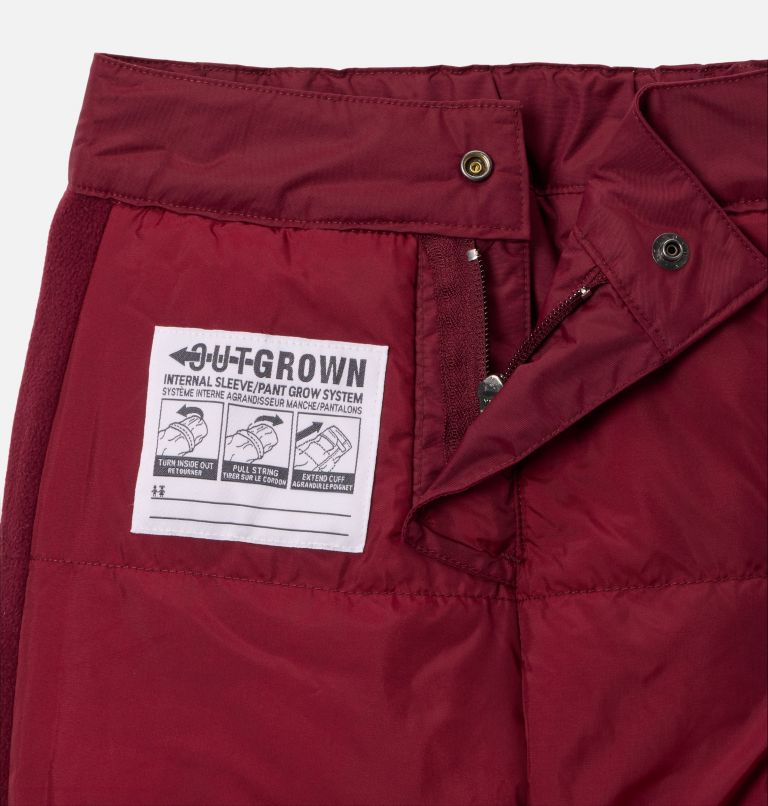 Girls' Toddler Starchaser Peak III Pants, Color: Rich Wine, image 3