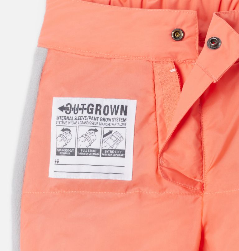 Girls' Toddler Starchaser Peak III Pants, Color: Hot Coral, image 3