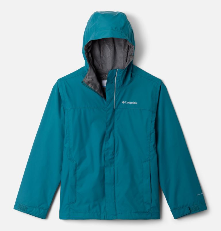 Boys' Watertight II Waterproof Jacket, Color: River Blue, image 1
