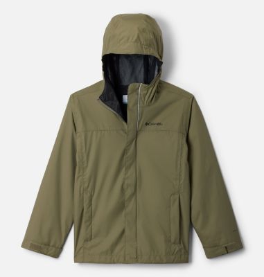 Chaqueta impermeable Watertight II para niño, Color: Stone Green, image 1
