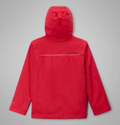 Boys' Watertight II Waterproof Jacket, Color: Mountain Red, image 10