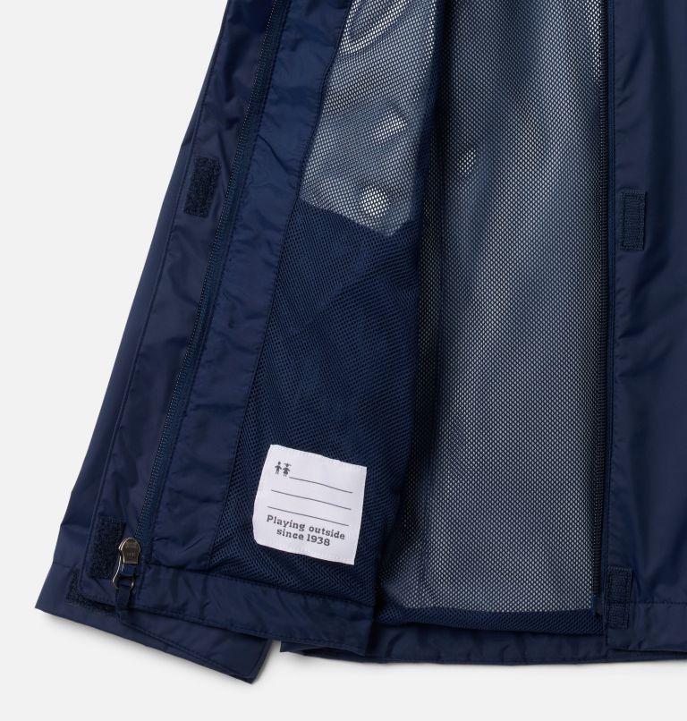 Chaqueta impermeable Arcadia II para niña, Color: Collegiate Navy, image 3
