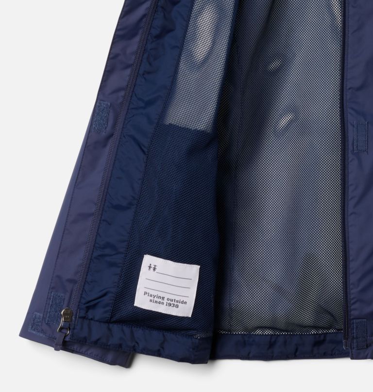 Girls' Arcadia II Waterproof Jacket, Color: Nocturnal, image 3