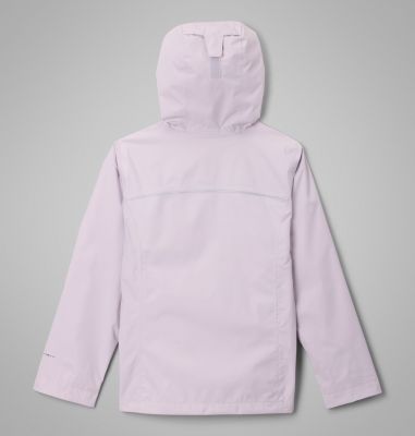 Girls' Arcadia II Waterproof Jacket, Color: Lavender Pearl, image 4