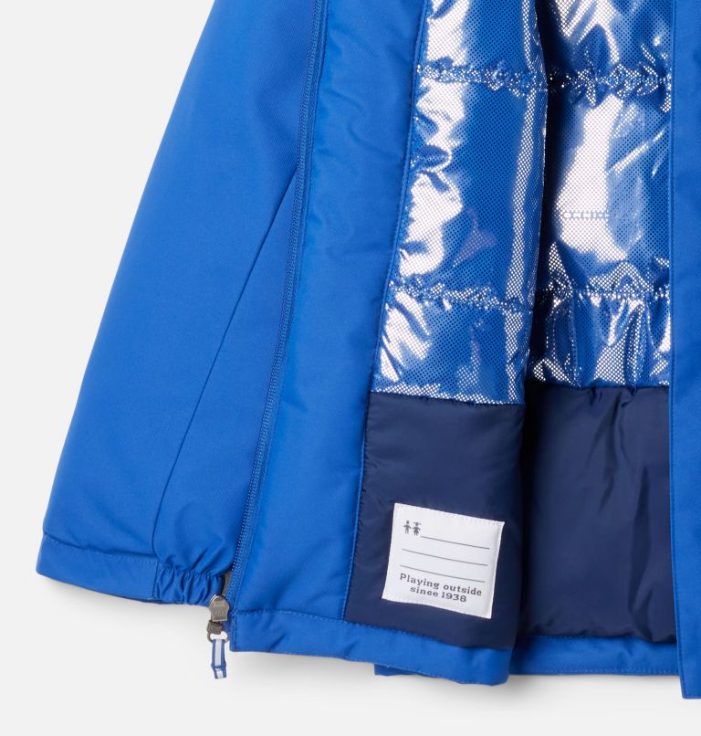 Boys' Hikebound II Insulated Jacket, Color: Mountain Blue, image 3
