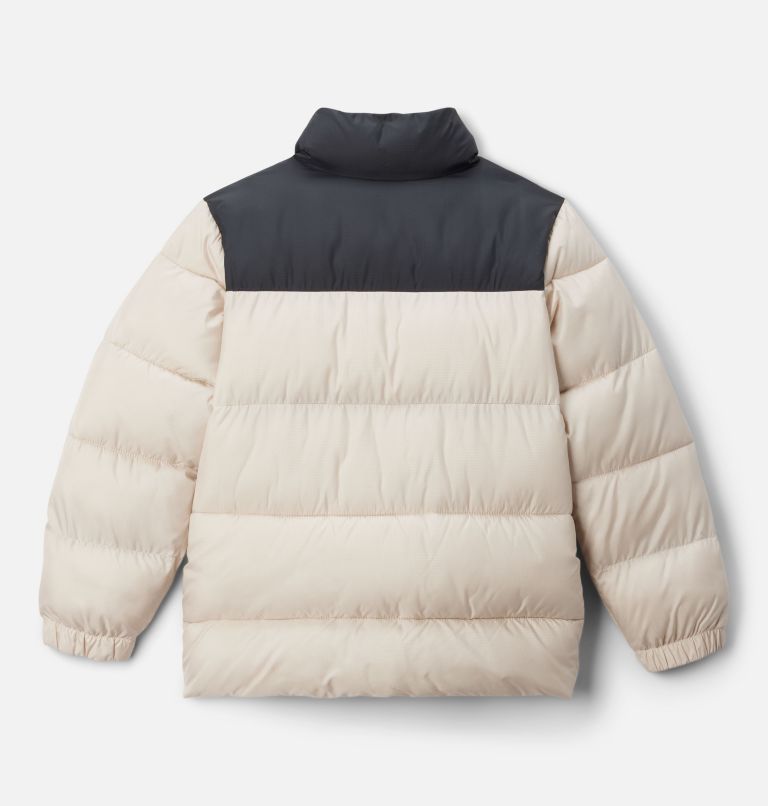 Kids' Puffect II Jacket, Color: Dark Stone, Black, image 2