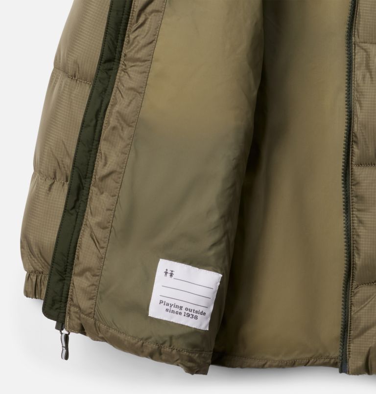 Youth Puffect II Puffer Jacket, Color: Stone Green, Greenscape, image 3