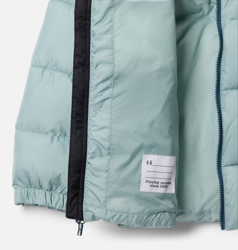 Youth Puffect II Puffer Jacket, Color: Crushed Blue, Black, image 3