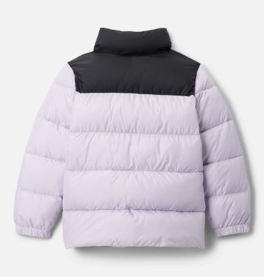 Youth Puffect II Puffer Jacket, Color: Lavender Pearl, Black, image 4