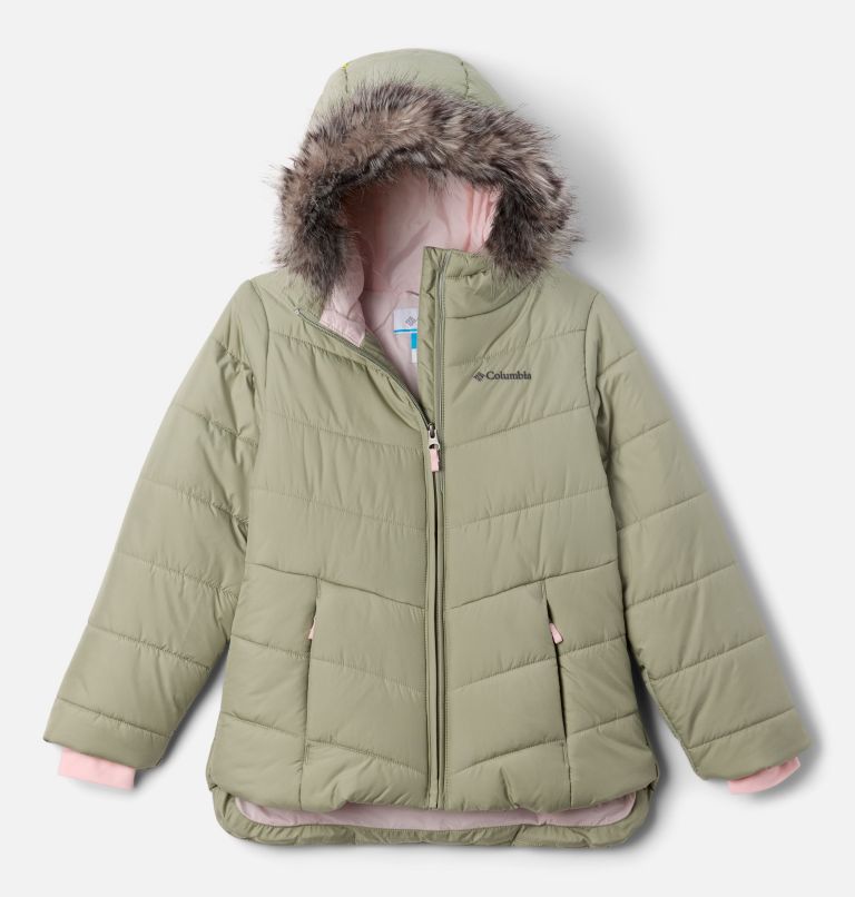 Girls Katelyn Crest III Hooded Insulated Jacket Columbia Sportswear