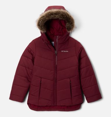 Girls' Heavenly™ II Hooded Long Jacket | 010 | M