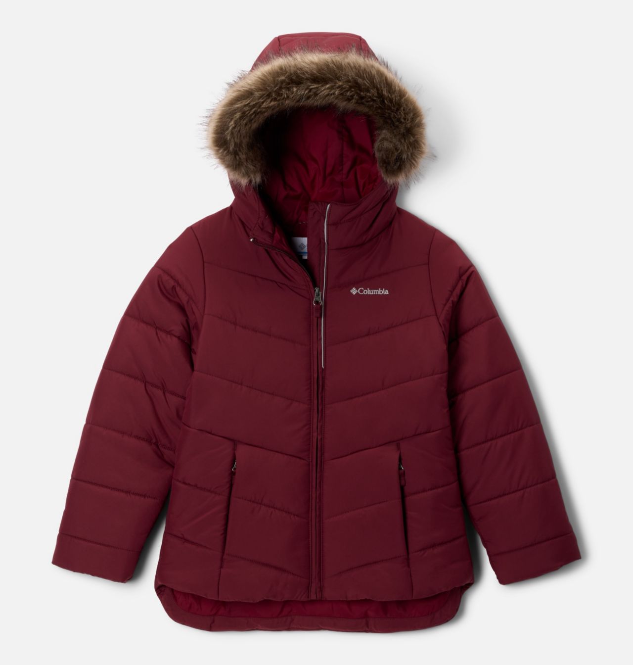 Girls' Katelyn Crest™ III Hooded Jacket | 624 | M 1