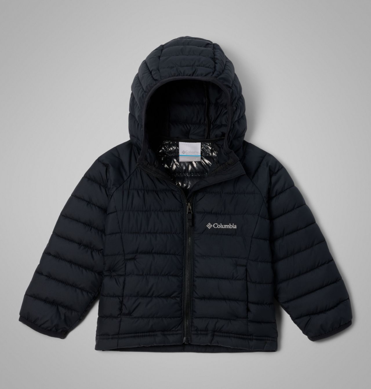Girls' Toddler Powder Lite™ II Hooded Jacket 1