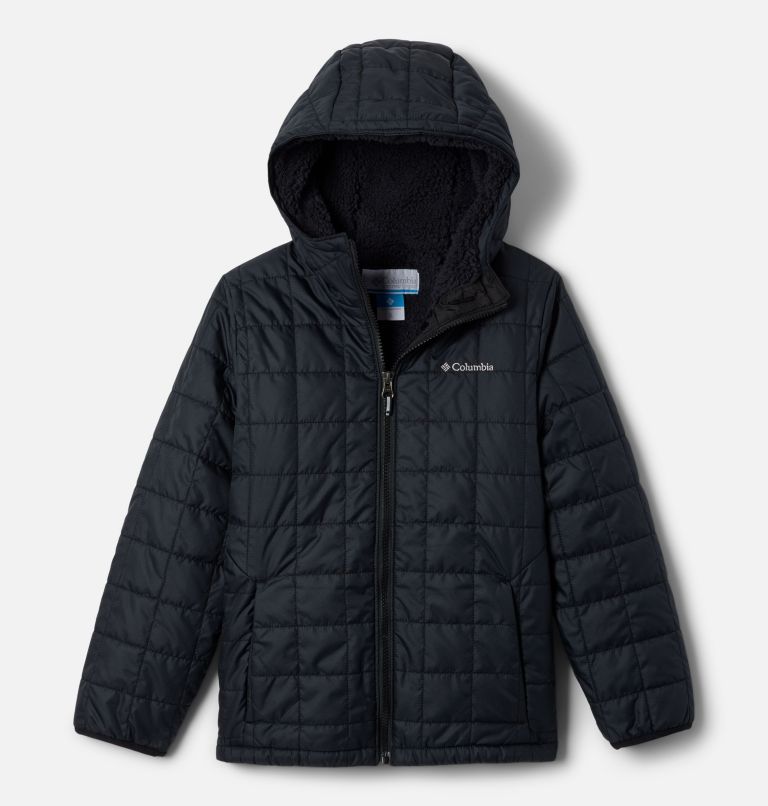 Boys' Rugged Ridge II Sherpa Lined Jacket, Color: Black, image 1