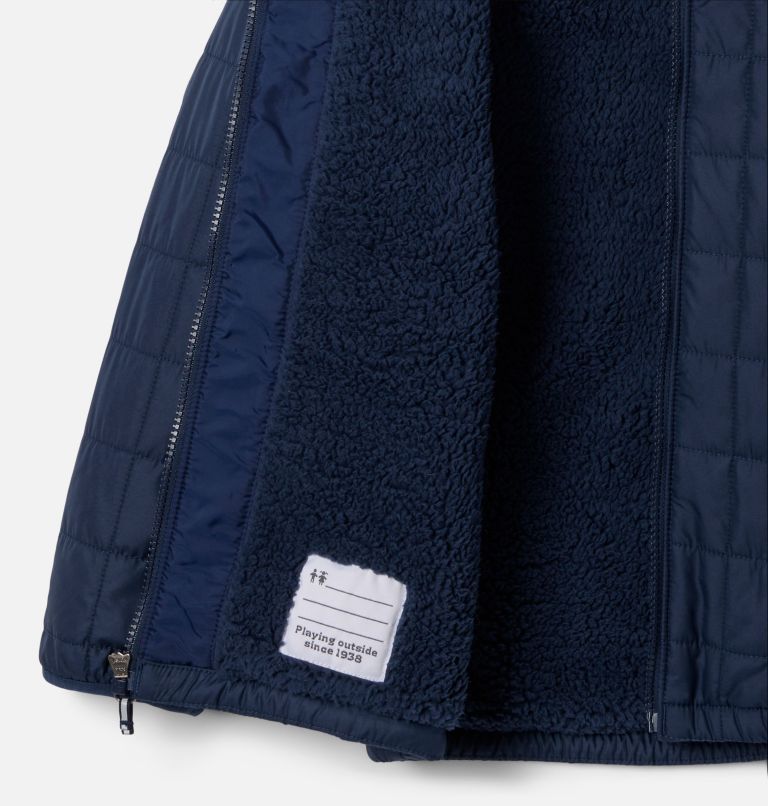 Boys' Rugged Ridge II Sherpa Lined Jacket, Color: Collegiate Navy, image 3