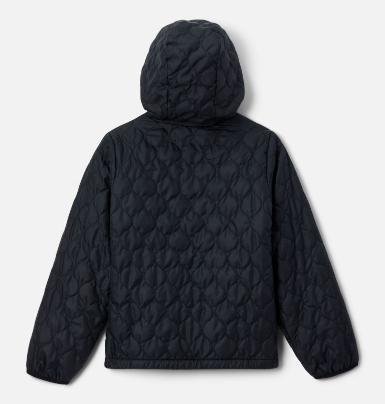 Girls' Bella Plush II Jacket, Color: Black, image 2