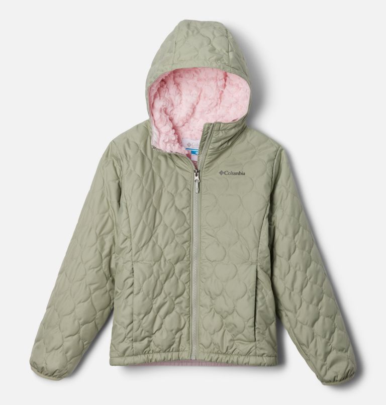 Girls' Bella Plush II Jacket, Color: Safari, image 1