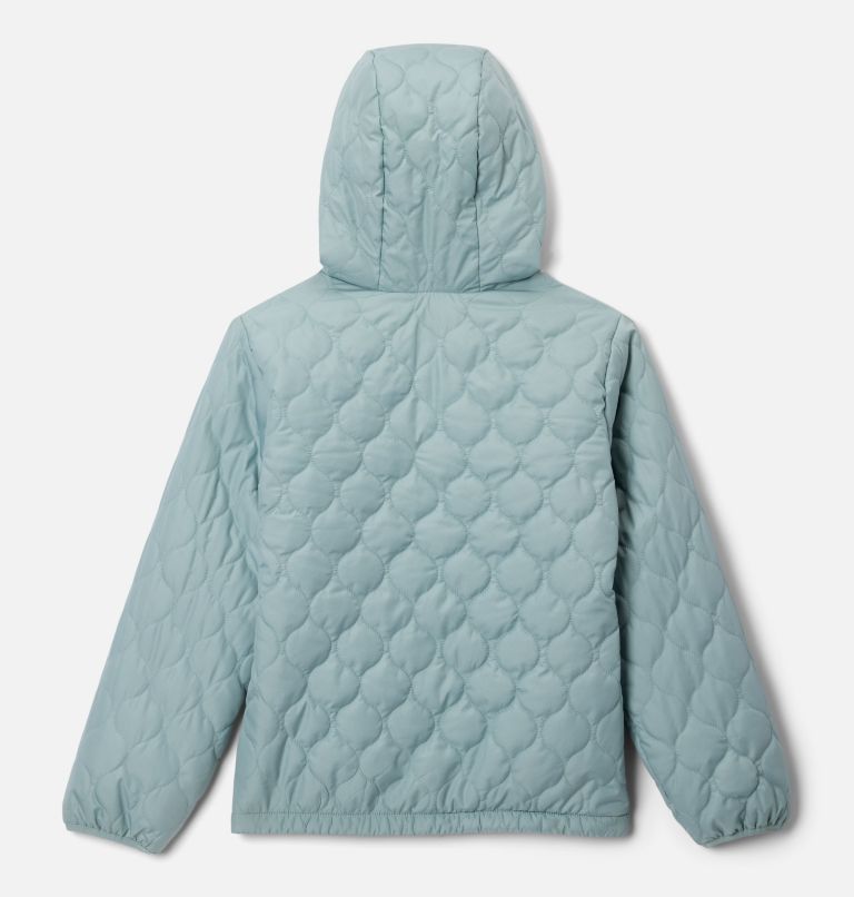 Girls' Bella Plush II Jacket, Color: Crushed Blue, image 2