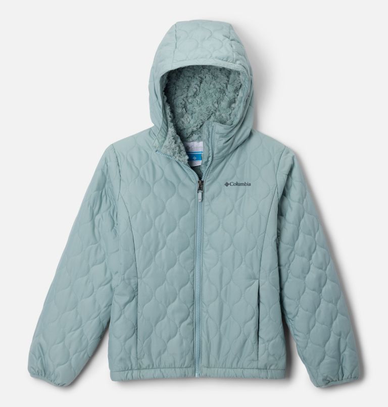 Girls' Bella Plush II Jacket, Color: Crushed Blue, image 1