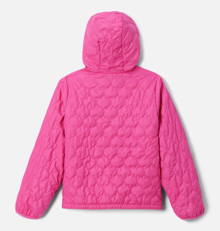 Girls' Bella Plush II Jacket, Color: Pink Ice, image 2