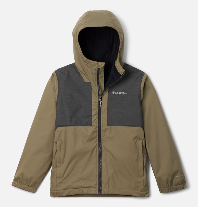 Fleece and waterproof jacket on sale