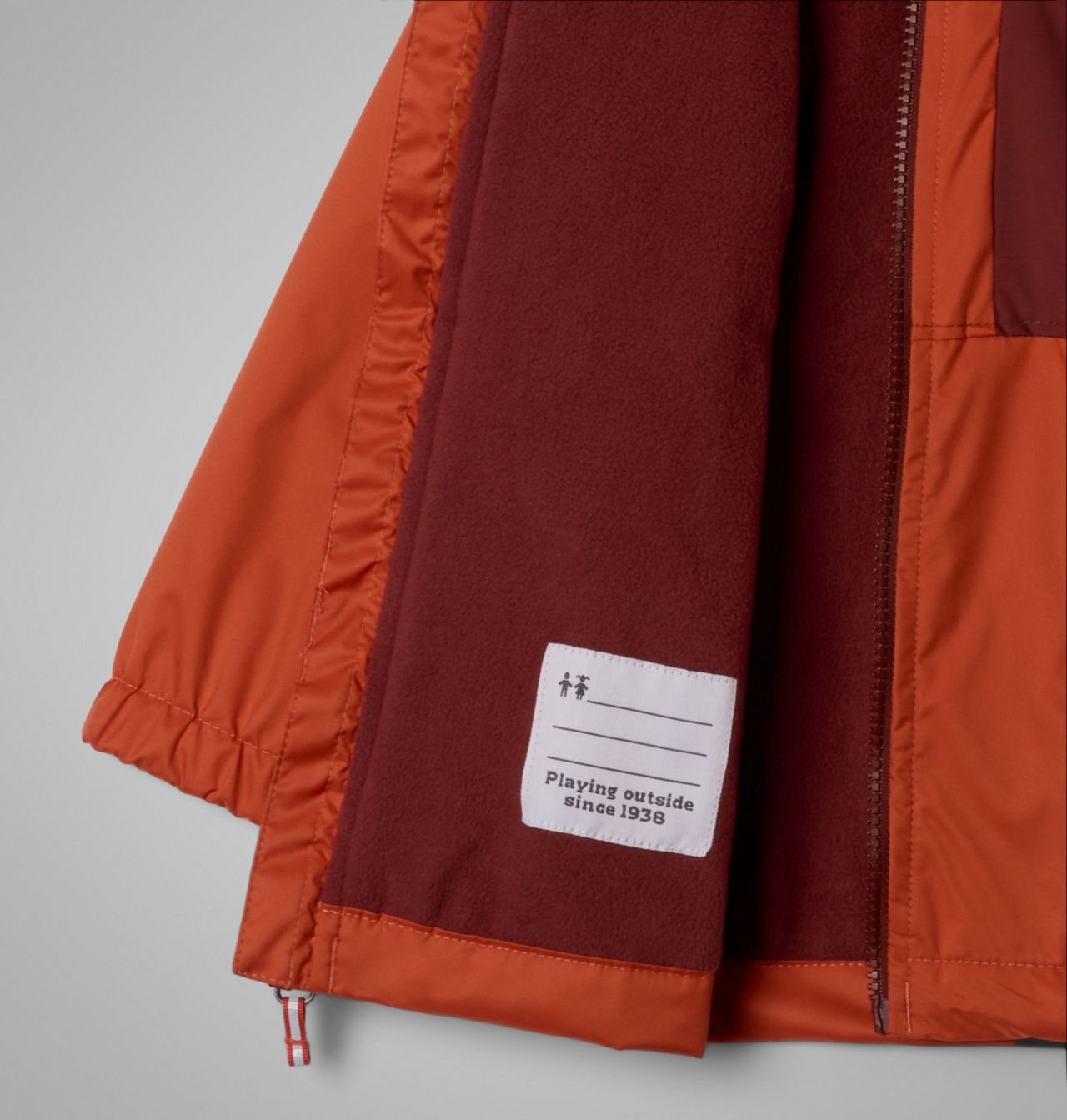 Boys' Toddler Rainy Trails™ II Fleece Lined Jacket 3