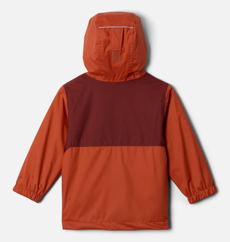 Boys' Toddler Rainy Trails II Fleece Lined Jacket, Color: Tuscan, Spice Slub, image 2
