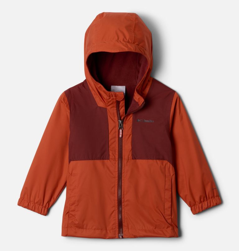 Boys' Toddler Rainy Trails II Fleece Lined Jacket, Color: Tuscan, Spice Slub, image 1