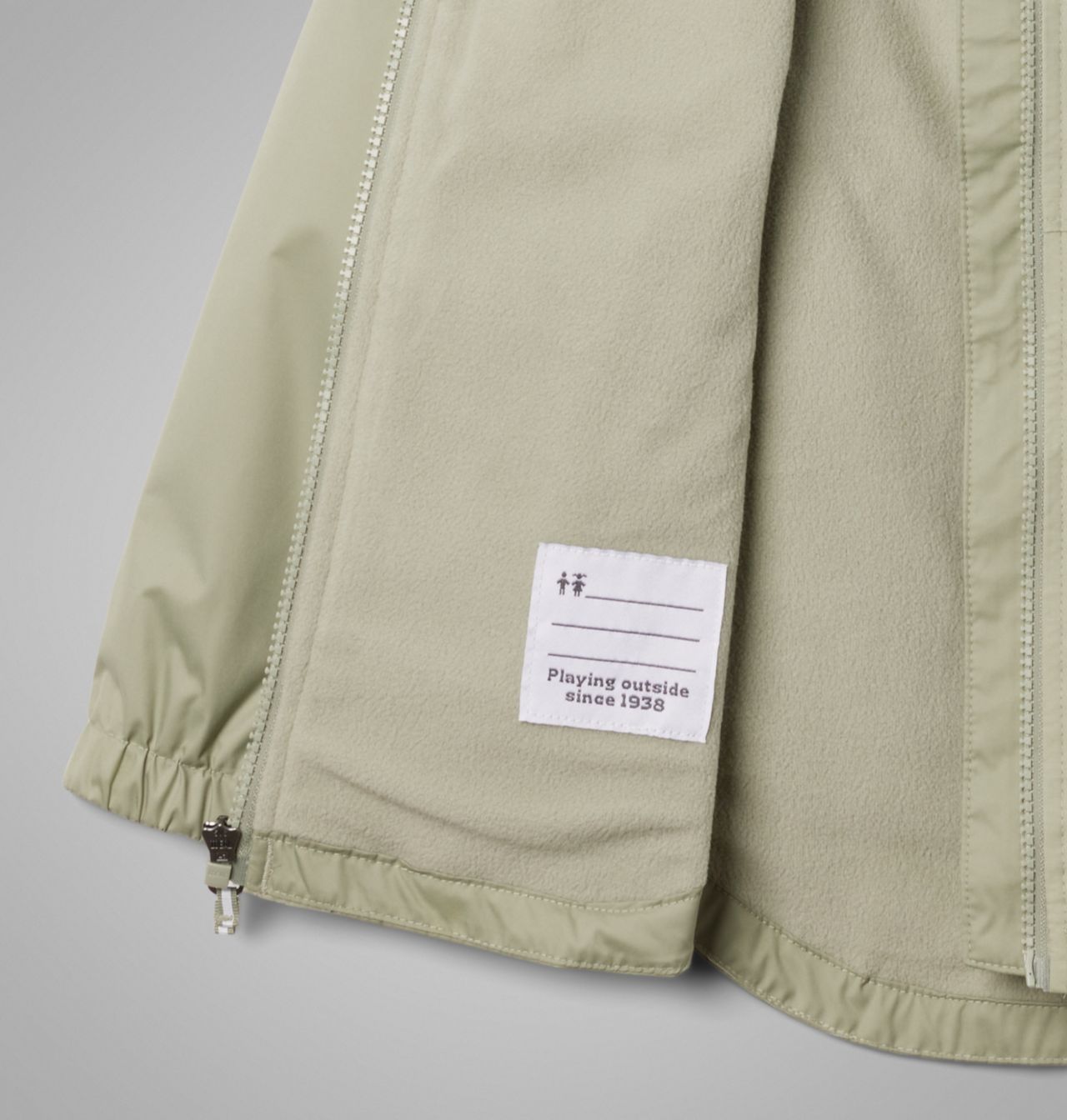 Girls' Rainy Trails™ II Fleece Lined Jacket 3
