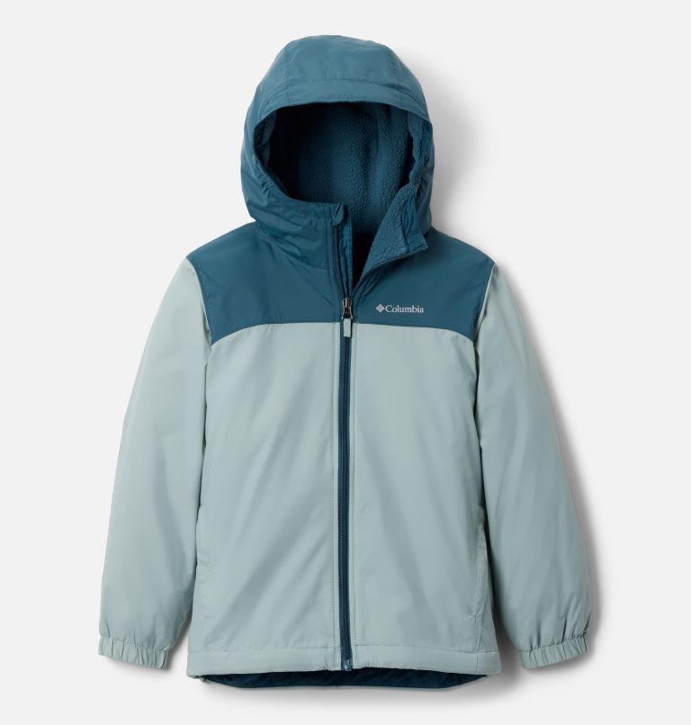 Boys' Glennaker II Sherpa Lined Jacket, Color: Crushed Blue, Everblue, image 1